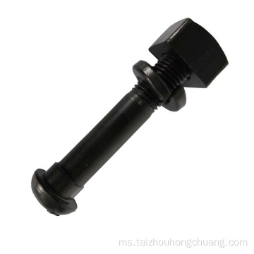 Black 8.8 Gred High Strength Track Bolt